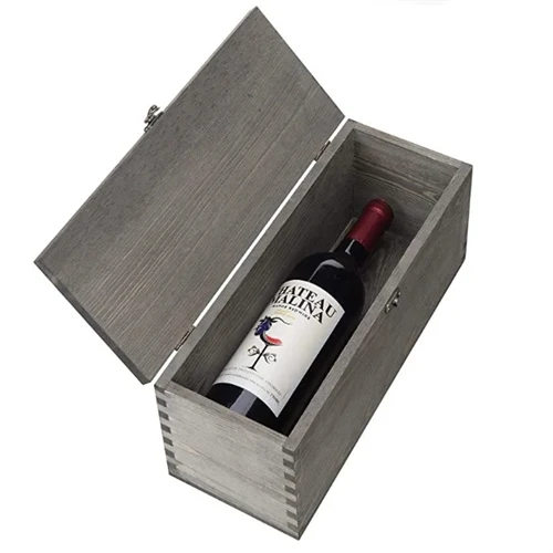 Radiata Pine Wood Wine Box  manufacturers  